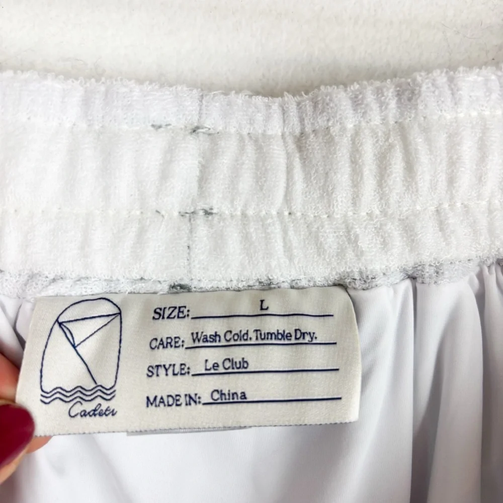 NWT Cadets Men’s Gray Swim Shorts Sz L